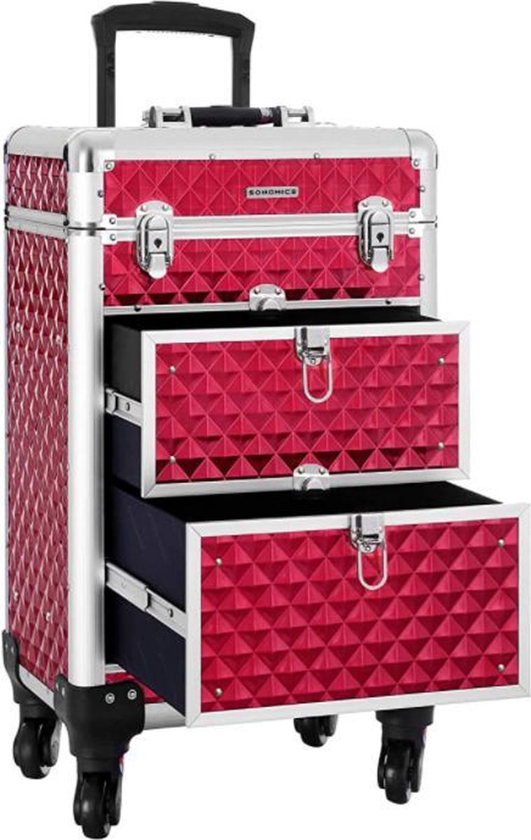 Topquality SONGMICS Trolley Cosmetische Hoes