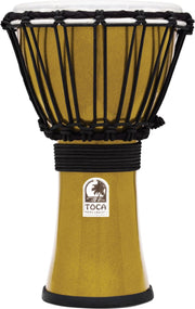 Toca TFCDJ-7MY Freestyle Colorsound Djembe Metallic Yellow djembé