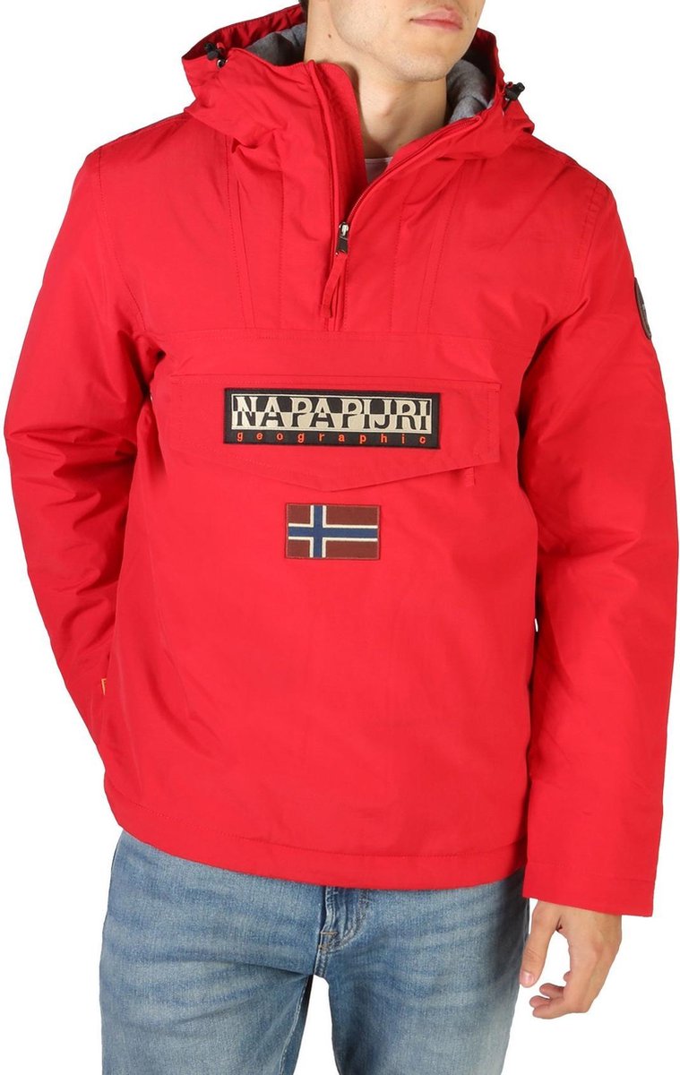 Napapijri Rainforest Winter heren casual jas rood