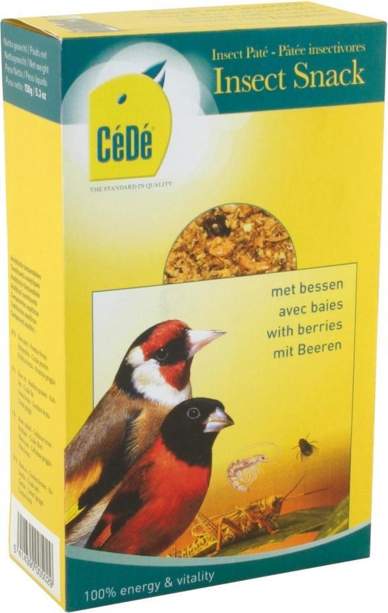 Cede insectsnack met bessen 150GR