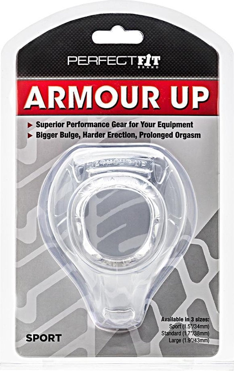 Armour Up - Transparent - Cock Rings