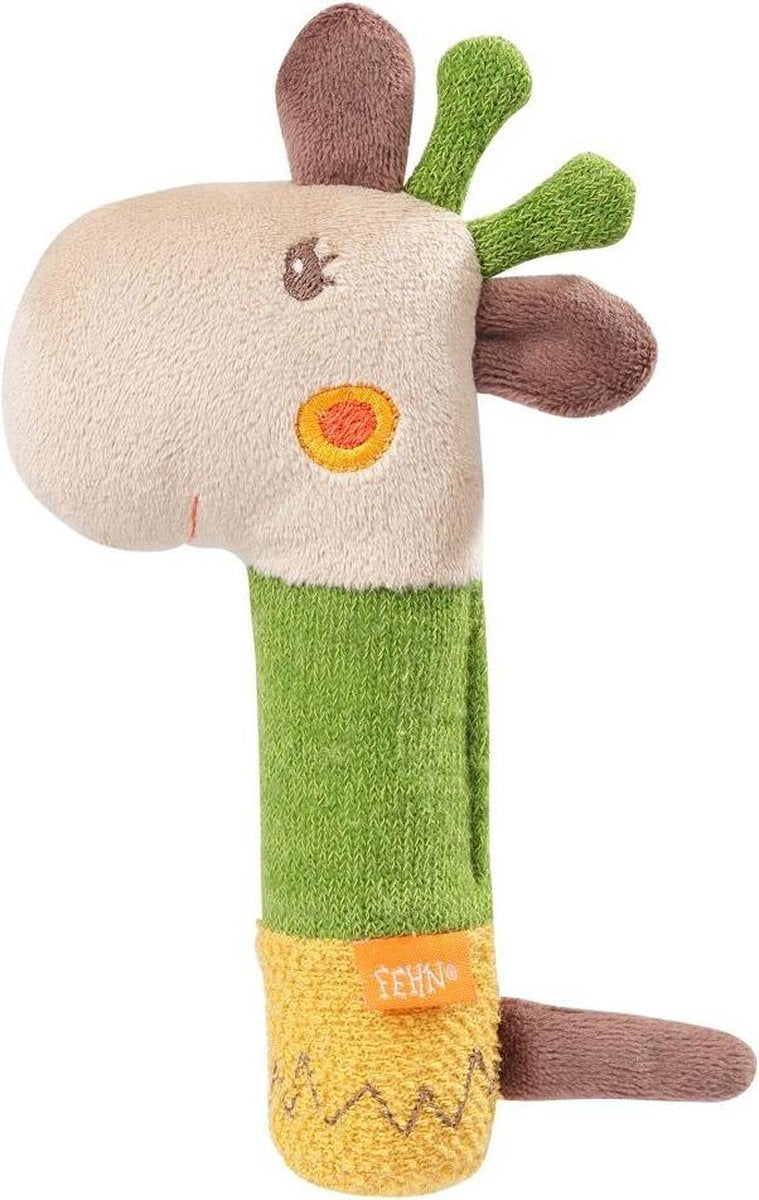 Fehn - Knuffel - Rammelaar - Giraf