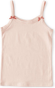 Little Label - meisjes - onderhemd - lichtroze - maat 134/140 - bio-katoen