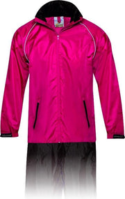 Anuy Kalmar Regenpak - Maat XXL  - Unisex - roze/zwart