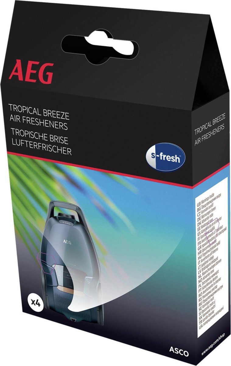AEG AS CO S-FRESH - Geurkorrels - Tropical Breeze