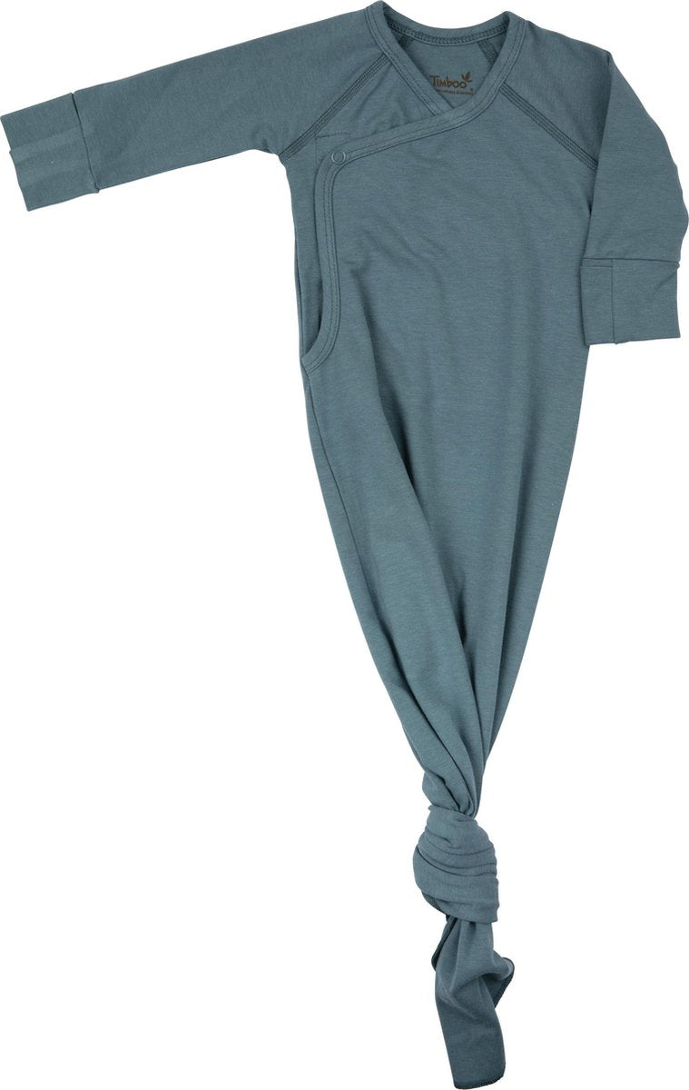 Timboo knotted baby gown - Marin - Babypak - Boxpak - Slaapzak