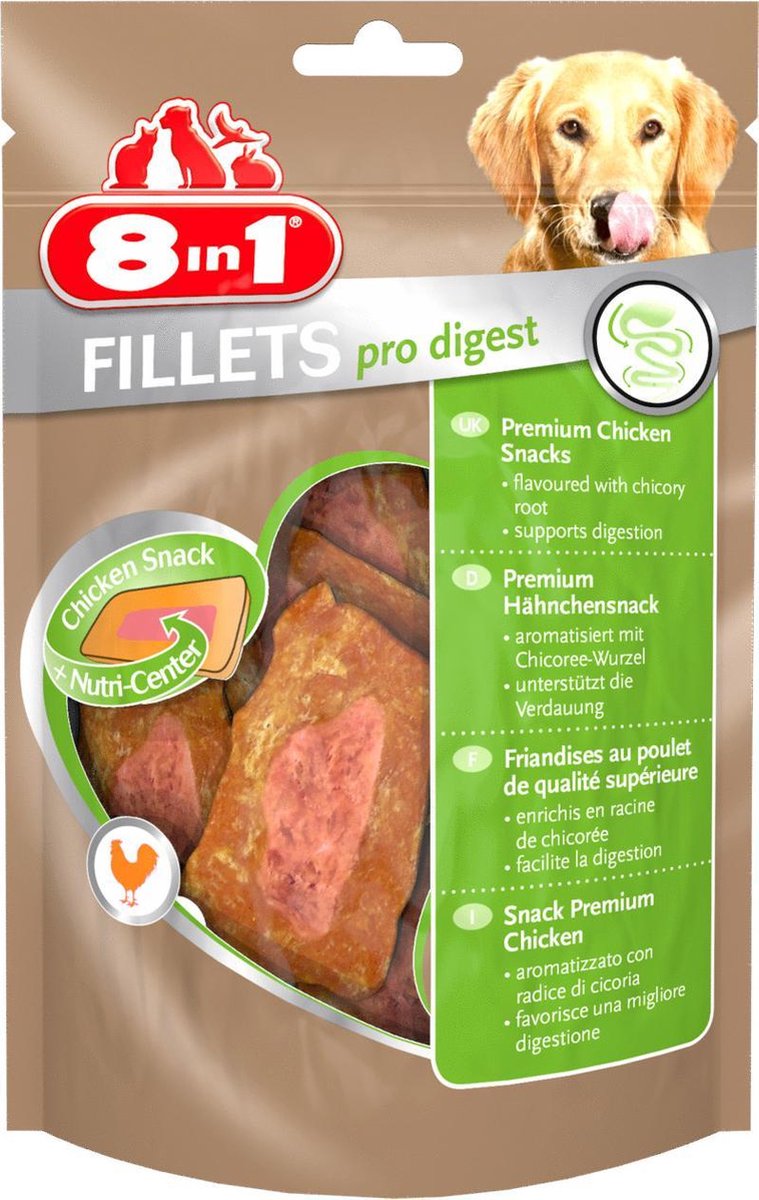 8in1 Fillets Pro Small Digest - Kip - 80 g