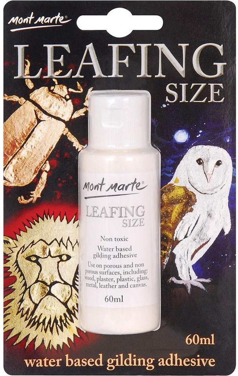 Mont Marte® papier lijm voor kwetsbaar papier - 60ml - leafing lijm