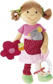 sigikid leerpopje Knuffel De slimme meid