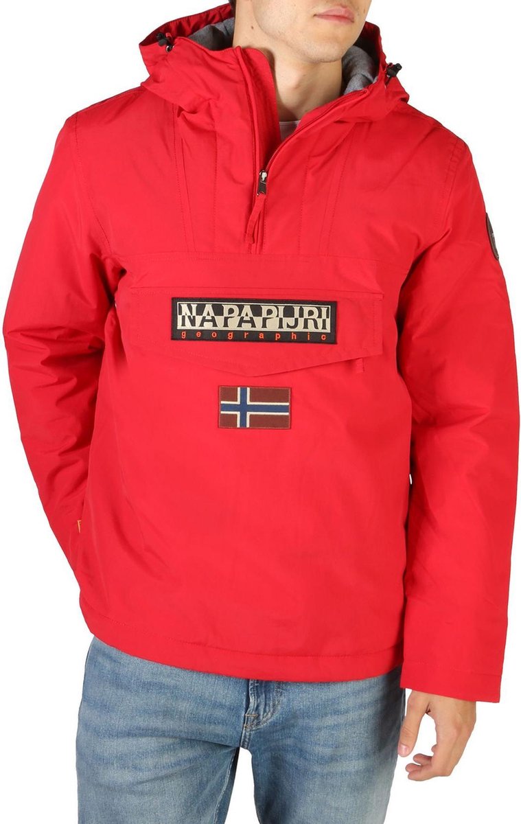 Napapijri Rainforest Winter heren casual jas rood