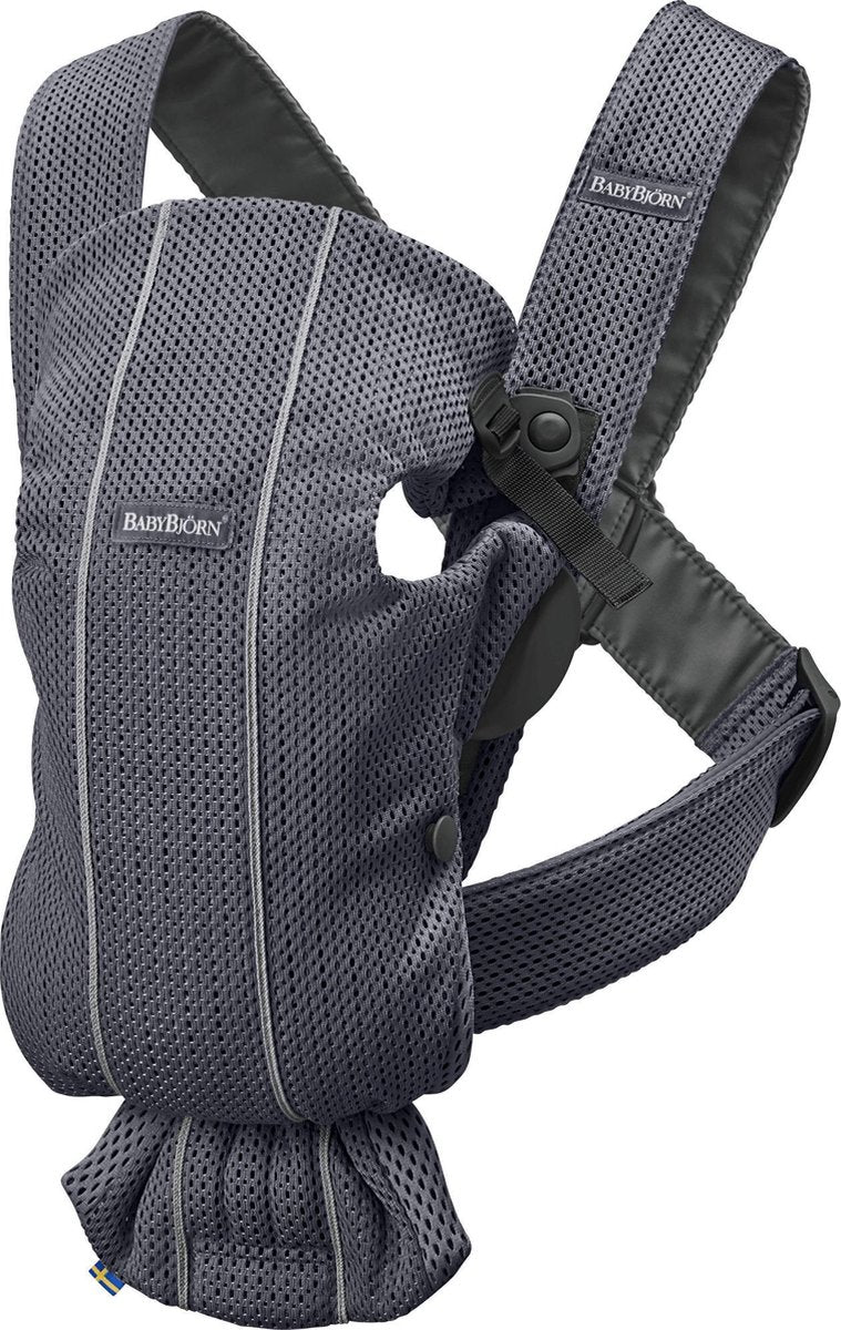 BABYBJÖRN Draagzak Mini - Antraciet 3D Mesh