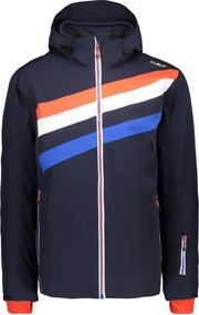 CMP Wintersportjas - Maat 54  - Jongens - navy/rood/wit/blauw
