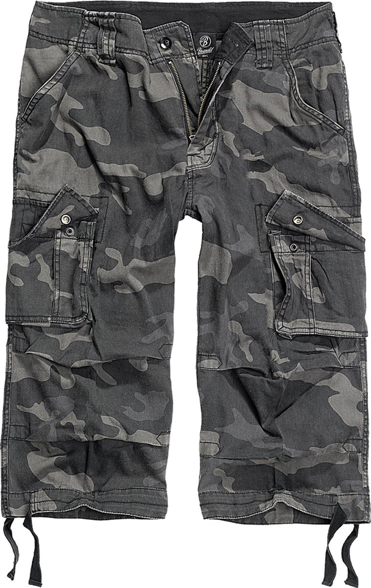 Heren Short Urban Legend Cargo 3/4 Shorts dark camo