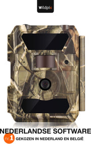 Wildpix Pro 1.0 Professionele Wildcamera met Nachtzicht - Nederlandse Software en Handleiding - Ook Ideaal als Beveiligingscamera Buiten Draadloos