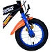 Hot Wheels Fiets - 12" - Zwart Oranje Blauw - Twee handremme
