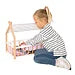 Goki Houten Poppenbed Huis met Stoffen Dak
