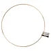 Metalen Draadring Goud