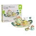 Classic World Houten Vintage Theeset met Dienblad