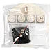 Klok met Houten Frame