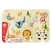 Classic World Houten Noppenpuzzel Wilde Dieren