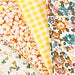 Patchwork Stof Geel 45x55cm