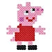 Hama Strijkkralenset - Peppa Pig