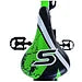 Volare Sportivo Fiets - 24" - Zwart Groen - Twee Handremmen