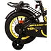 Volare Thombike Fiets - 12" - Zwart Geel - Twee Handremmen
