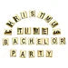 Stickers EVA Metallic Letters