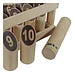 Number Kubb Original Rubber Hout in Houten Kist