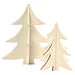 Versier je 3D Houten Kerstbomen