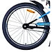 Volare Sportivo Fiets - 24 inch - Zwart Blauw