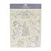 Raamsticker Zilver