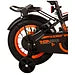 Volare Thombike Fiets - 12" - Zwart Oranje - Twee Handremmen