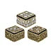Opbergdoosje 4x3cm Goud