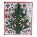 Houten Kerstboom met Hangdecoratie