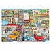Rearview Mirror Puzzel 'Verkeersdrukte'