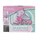 Street Rider Inline Skeelers Roze/Groen Verstelbaar