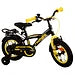 Volare Thombike Fiets - 12 inch - Zwart Geel
