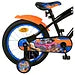 Hot Wheels Fiets - 16 inch - Zwart Oranje Blauw