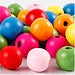Houten Kralen Mix 12mm