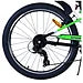 Volare Sportivo Fiets - 24 inch - 7 Speed - Zwart Groen