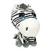 Knuffel Big Head Pluche Zebra