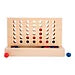Houten Vier op een Rij-spel