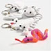 Dieren Sleutelhangers van Textiel