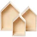 Houten Huisjes met Ophanghaak