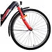 Volare Thombike Fiets - 26 inch - Zwart Rood -