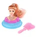 Kappop Glamour met Haarborstel