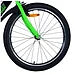 Volare Sportivo Fiets - 24" - Zwart Groen - Twee Handremmen