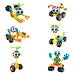 Kid Knex Zoomin Buddies Bouwset